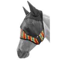 Aztec Print Fly Mask with Ears