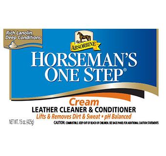 Horseman's One Step Leather Cleaner - 15 oz jar