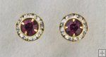 Swarovski Crystal Show Earrings w/Gold