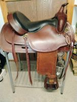 Big Horn  17" Flex Tree Leather Saddle