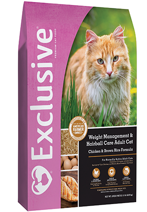 Exclusive Weight Management & Hairball Control