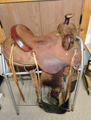 Box T Saddlery Ranch style saddle